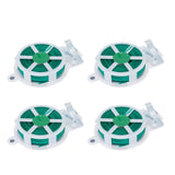 4Pcs Garden Plant Ties with Cutter Climbing Plants Flower Support Strap Ties Accessory 30m - Top-Down View