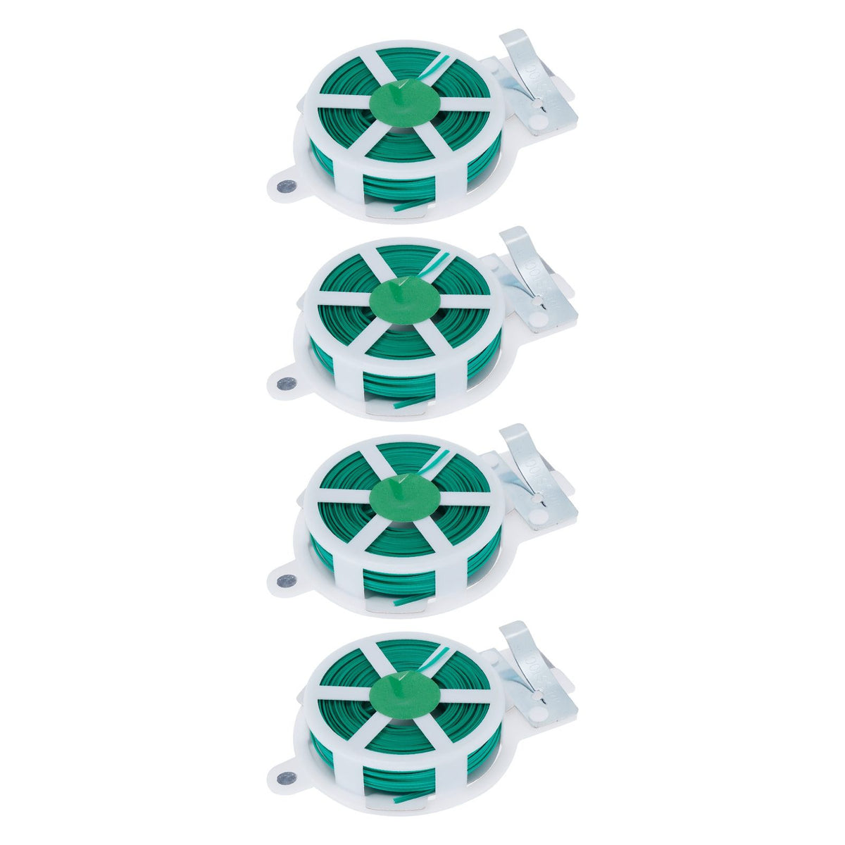 4Pcs Garden Plant Ties with Cutter Climbing Plants Flower Support Strap Ties Accessory 30m
