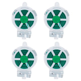 4Pcs Garden Plant Ties with Cutter Climbing Plants Flower Support Strap Ties Accessory 30m - Rear View