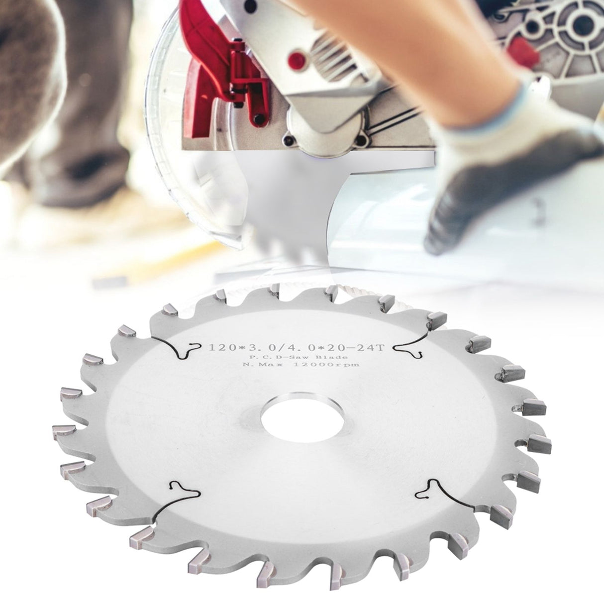 24Tooth Diamond Saw Blade Woodworking Circular Cutting Disc Tools Home Improvement
