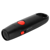 Electronic Whistle 3 Gears Adjustable Training Electronic Whistle for Sports TravellerBlack - Rear View