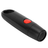 Electronic Whistle 3 Gears Adjustable Training Electronic Whistle for Sports TravellerBlack - Close-Up Angle