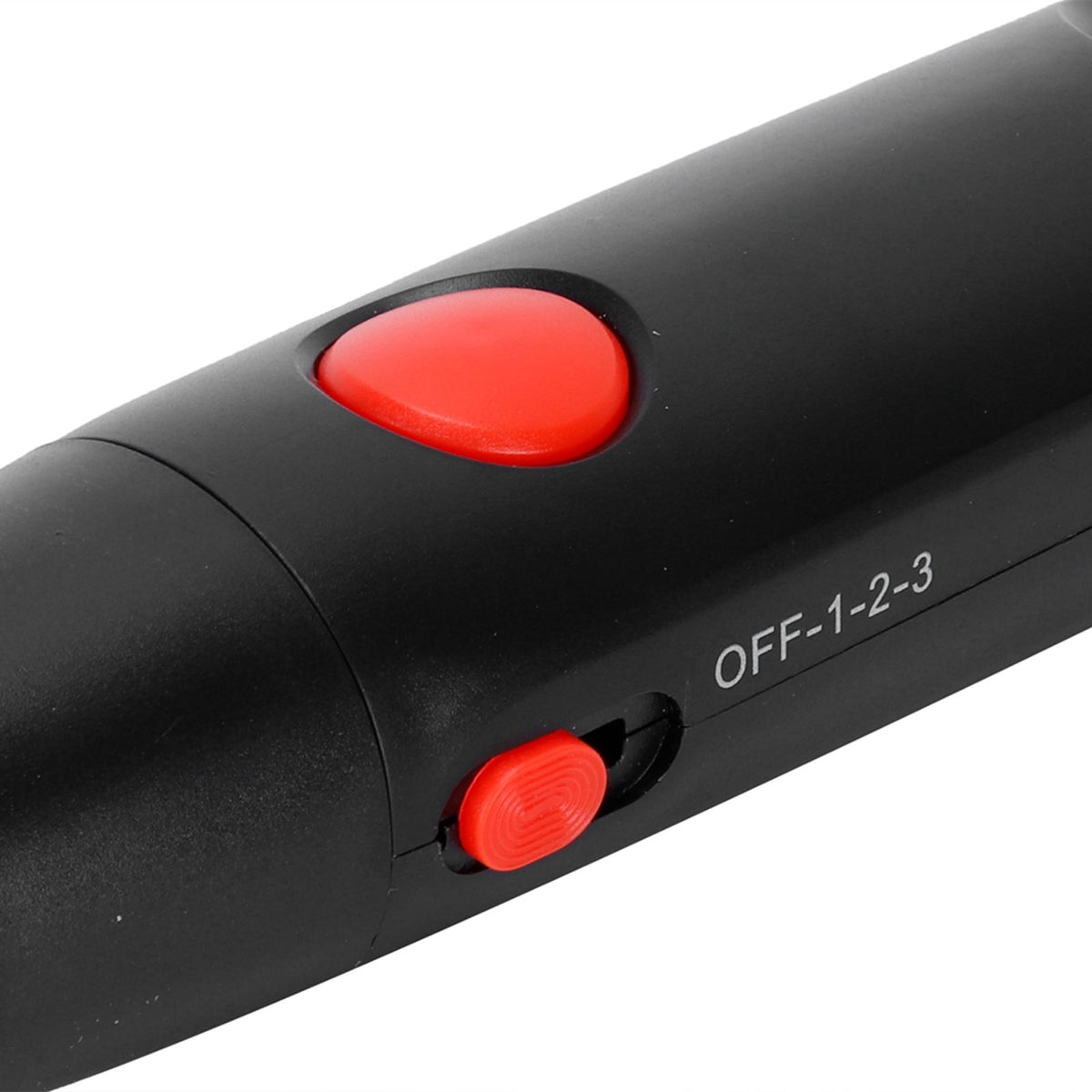 Electronic Whistle 3 Gears Adjustable Training Electronic Whistle for Sports TravellerBlack
