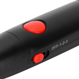 Electronic Whistle 3 Gears Adjustable Training Electronic Whistle for Sports TravellerBlack