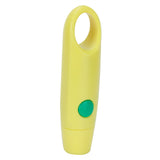 Electronic Whistle 3 Gears Adjustable Training Electronic Whistle for Sports TravellerYellow - Top-Down View