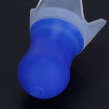 2Pcs Ear Plugs Waterproof Noise Reduction Silicone Protective Earplug for Swimming Flying(Blue L+Box ) - Extra Image