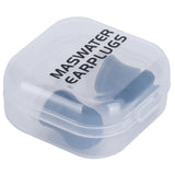 2Pcs Ear Plugs Waterproof Noise Reduction Silicone Protective Earplug for Swimming Flying(Gray L+Box ) - Side View