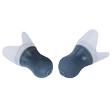 2Pcs Ear Plugs Waterproof Noise Reduction Silicone Protective Earplug for Swimming Flying(Gray L+Box ) - Rear View