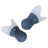 2Pcs Ear Plugs Waterproof Noise Reduction Silicone Protective Earplug for Swimming Flying(Gray L+Box ) - Close-Up Angle