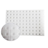Seedling Sponge Garden Soilless Cultivation Hydroponic Nursery Sponges White 30x20x2.5cm - Front View