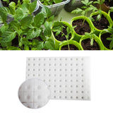 Seedling Sponge Garden Soilless Cultivation Hydroponic Nursery Sponges White 30x20x2.5cm - Extra Image