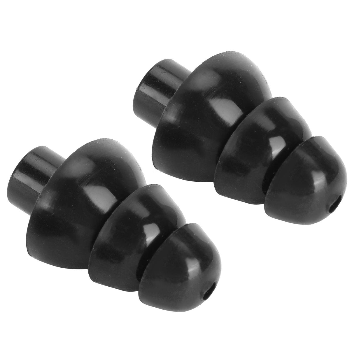 Black Ear Plugs Reusable Noise Reduction Waterproof Swimming Earplugs with Filter