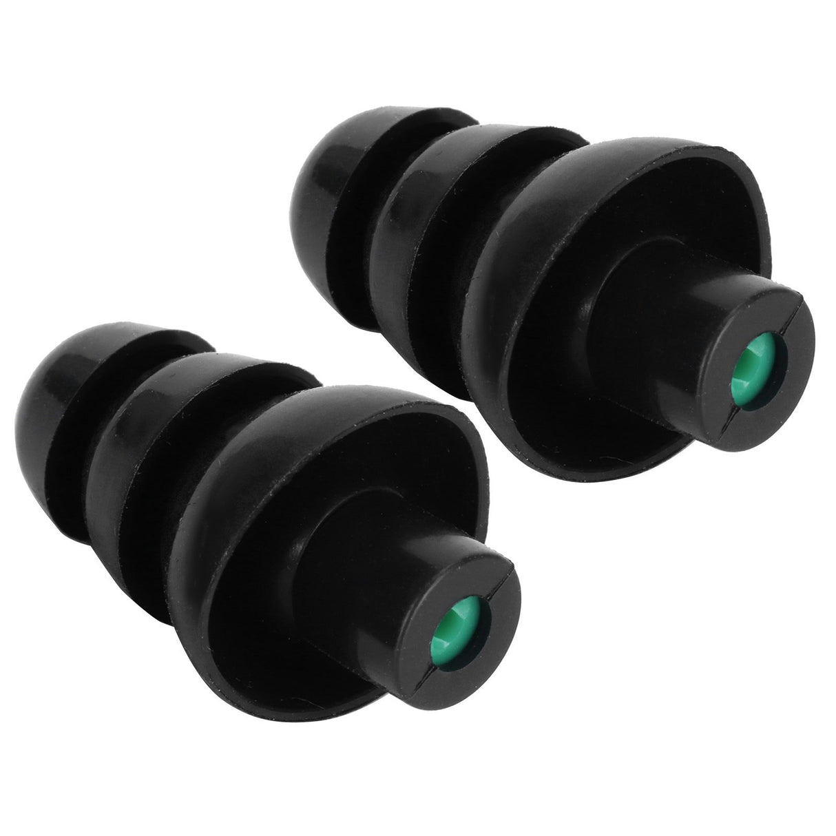 Black Ear Plugs Reusable Noise Reduction Waterproof Swimming Earplugs with Filter