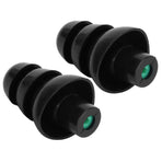 Black Ear Plugs Reusable Noise Reduction Waterproof Swimming Earplugs with Filter