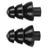 Black Ear Plugs Reusable Noise Reduction Waterproof Swimming Earplugs with Filter