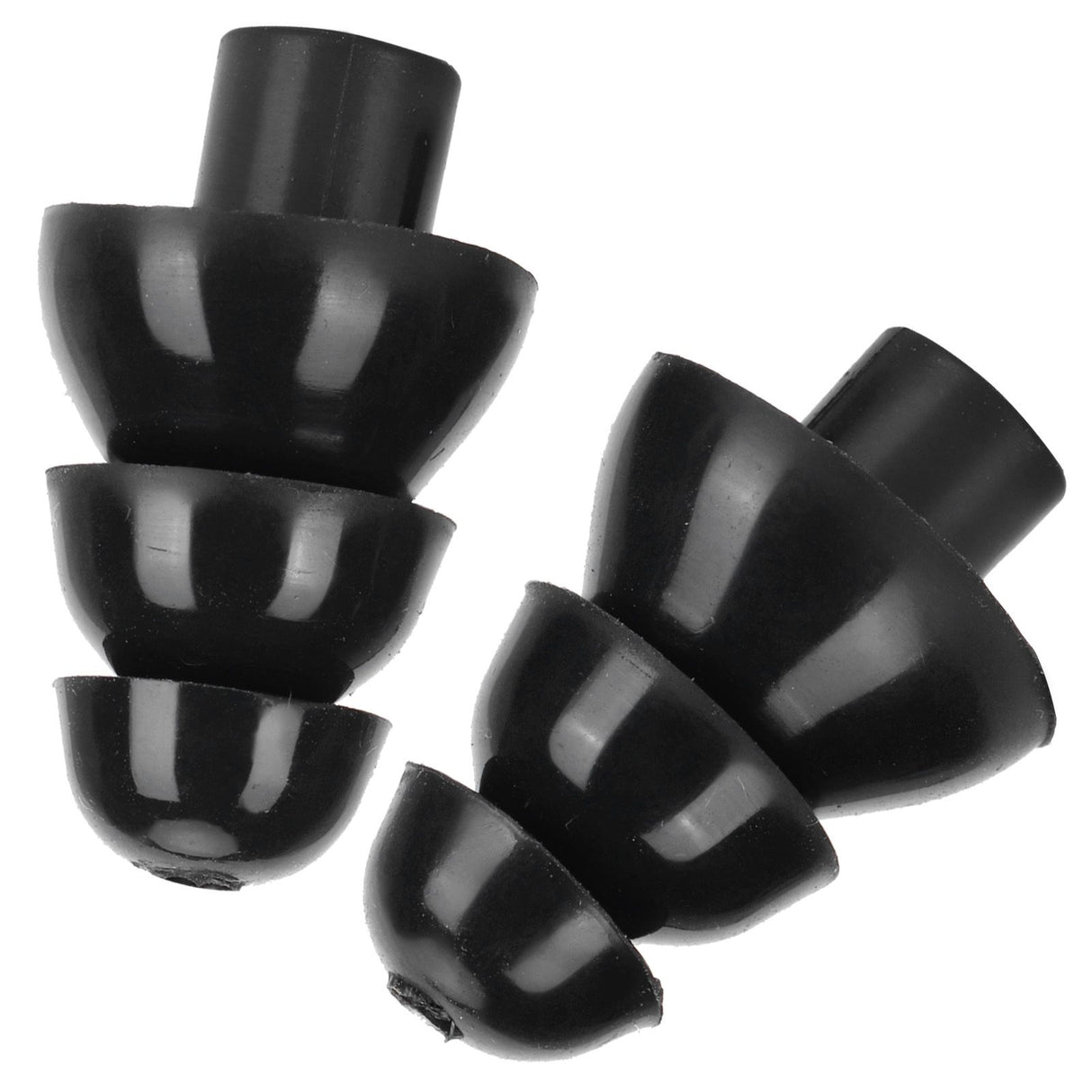 Black Ear Plugs Reusable Noise Reduction Waterproof Swimming Earplugs with Filter