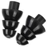 Black Ear Plugs Reusable Noise Reduction Waterproof Swimming Earplugs with Filter