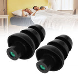 Black Ear Plugs Reusable Noise Reduction Waterproof Swimming Earplugs with Filter