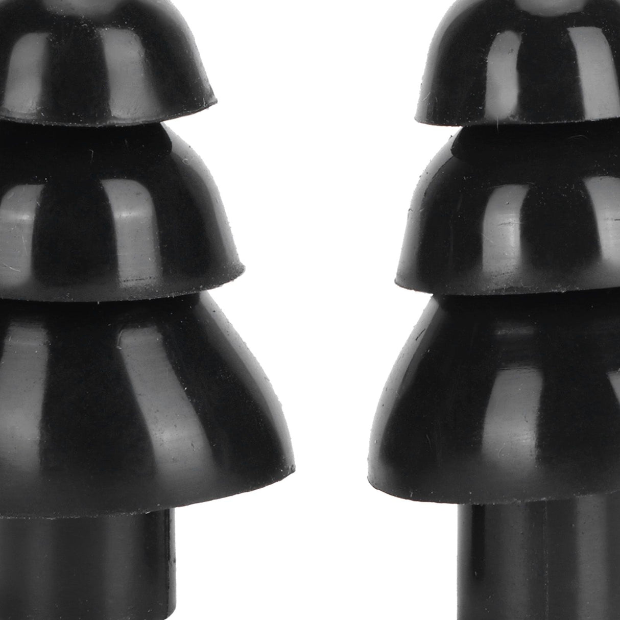 Black Ear Plugs Reusable Noise Reduction Waterproof Swimming Earplugs with Filter