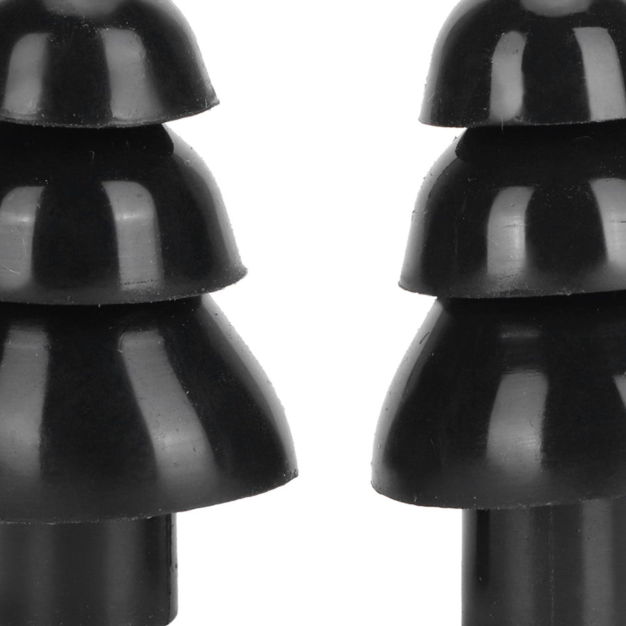 Black Ear Plugs Reusable Noise Reduction Waterproof Swimming Earplugs with Filter