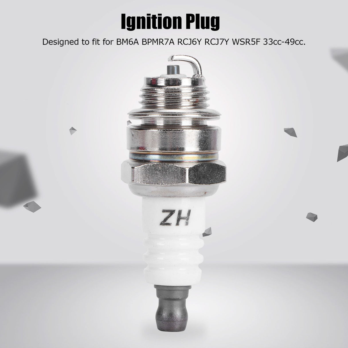 5Pcs L7T Ignition Plug Fit for BM6A BPMR7A RCJ6Y RCJ7Y WSR5F 33cc-49cc Trimmer Blower