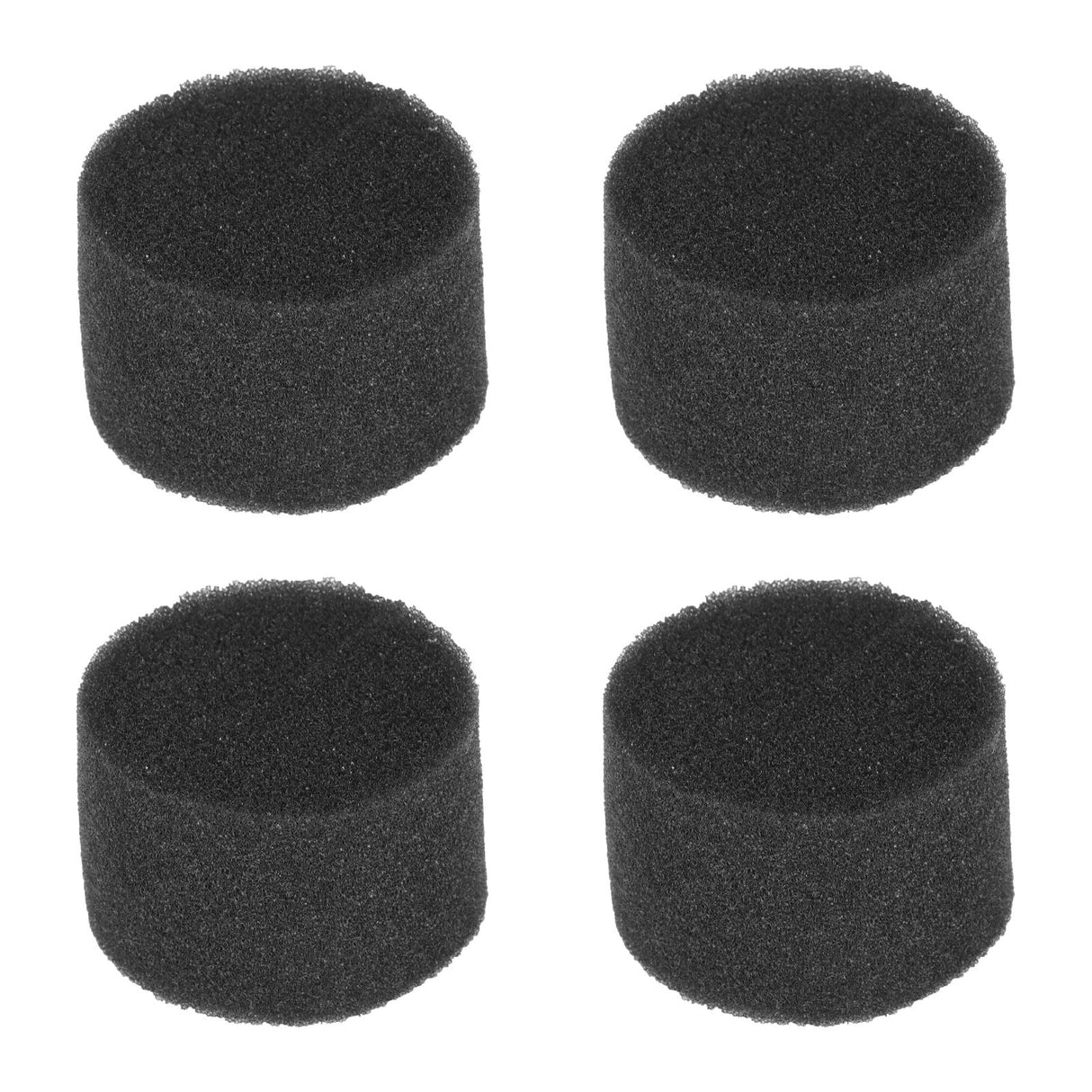 100Pcs 45mmx30mm Hydroponic Sponge Planting Seedling Sponge for Seed Growing Black