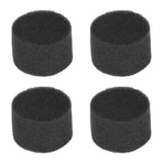 100Pcs 45mmx30mm Hydroponic Sponge Planting Seedling Sponge for Seed Growing Black