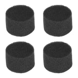 100Pcs 45mmx30mm Hydroponic Sponge Planting Seedling Sponge for Seed Growing Black - Front View