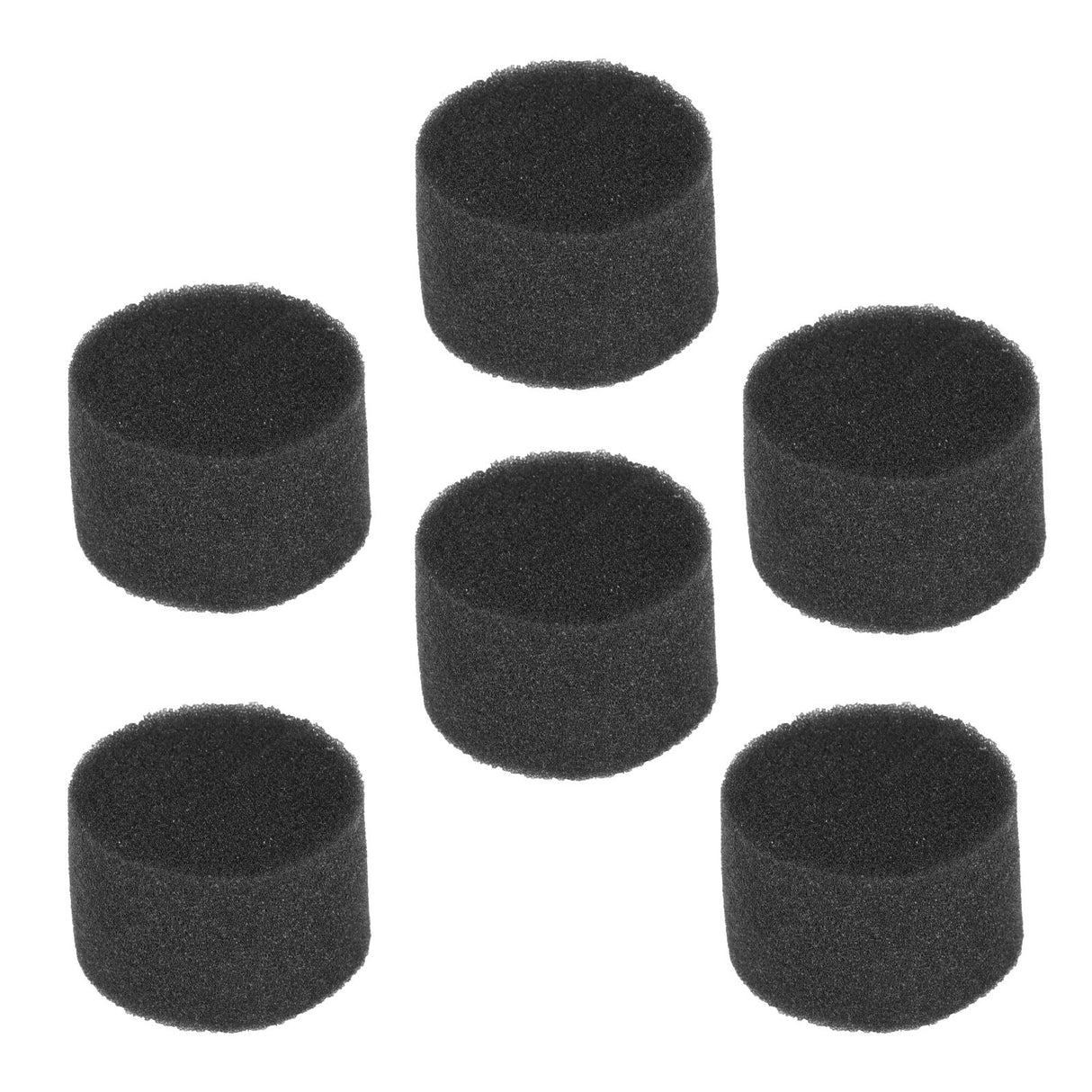 100Pcs 45mmx30mm Hydroponic Sponge Planting Seedling Sponge for Seed Growing Black