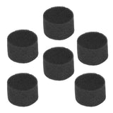 100Pcs 45mmx30mm Hydroponic Sponge Planting Seedling Sponge for Seed Growing Black - Rear View