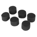 100Pcs 45mmx30mm Hydroponic Sponge Planting Seedling Sponge for Seed Growing Black - Extra Image