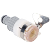 G1/2 G3/4 Garden Hose Connector Quick Connect Universal Adapter for Car Wash Irrigation - 45-Degree Angle