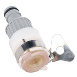 G1/2 G3/4 Garden Hose Connector Quick Connect Universal Adapter for Car Wash Irrigation