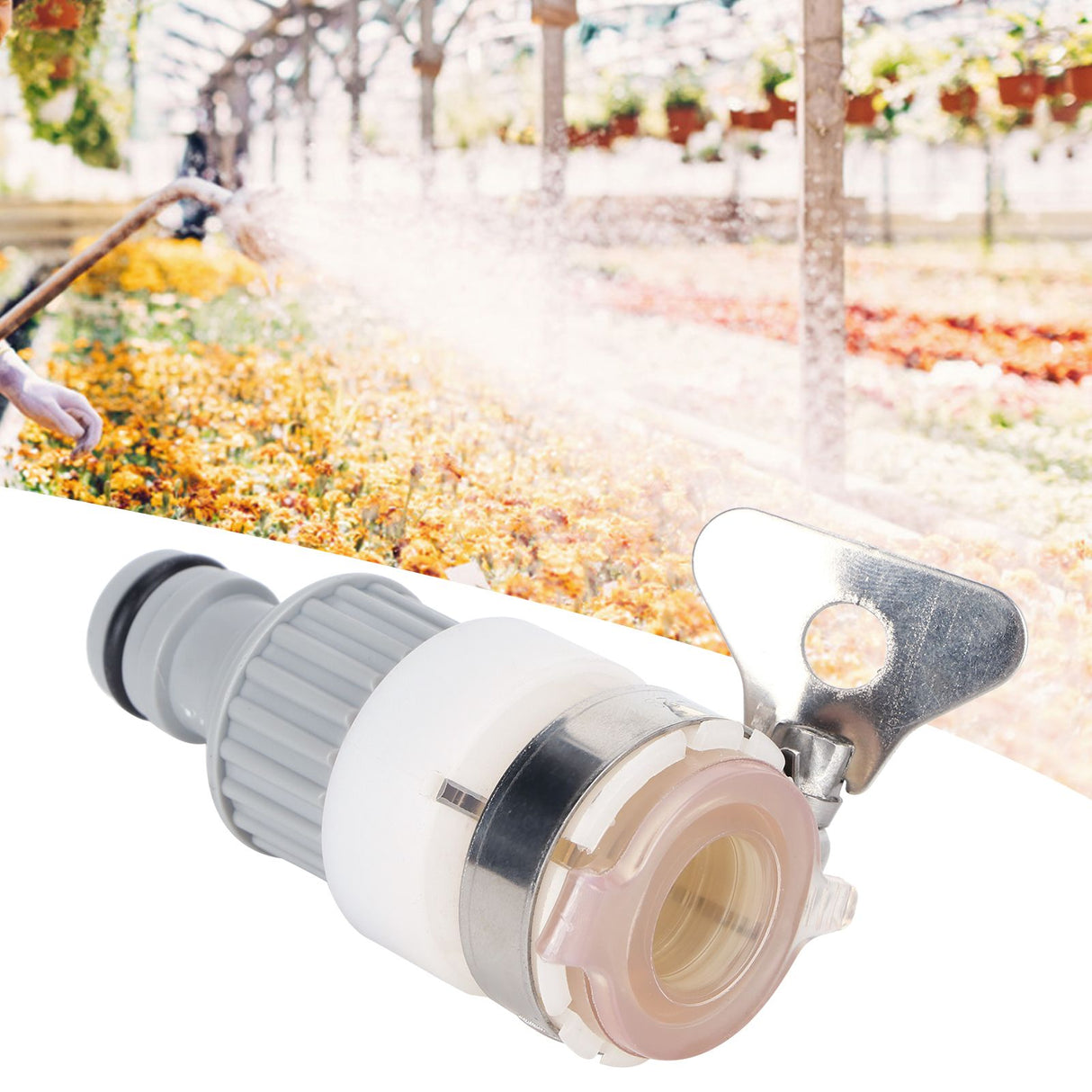 G1/2 G3/4 Garden Hose Connector Quick Connect Universal Adapter for Car Wash Irrigation