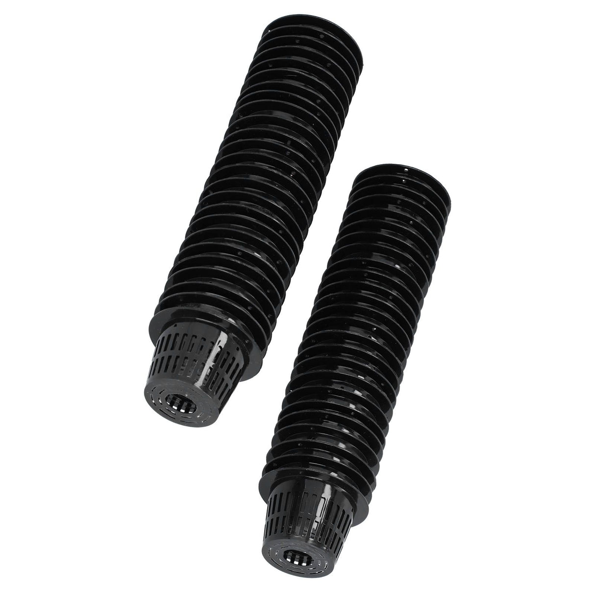 50PCS Planting Basket Mesh Pot Round Plant Grow Hydroponic Containers Root Fixer