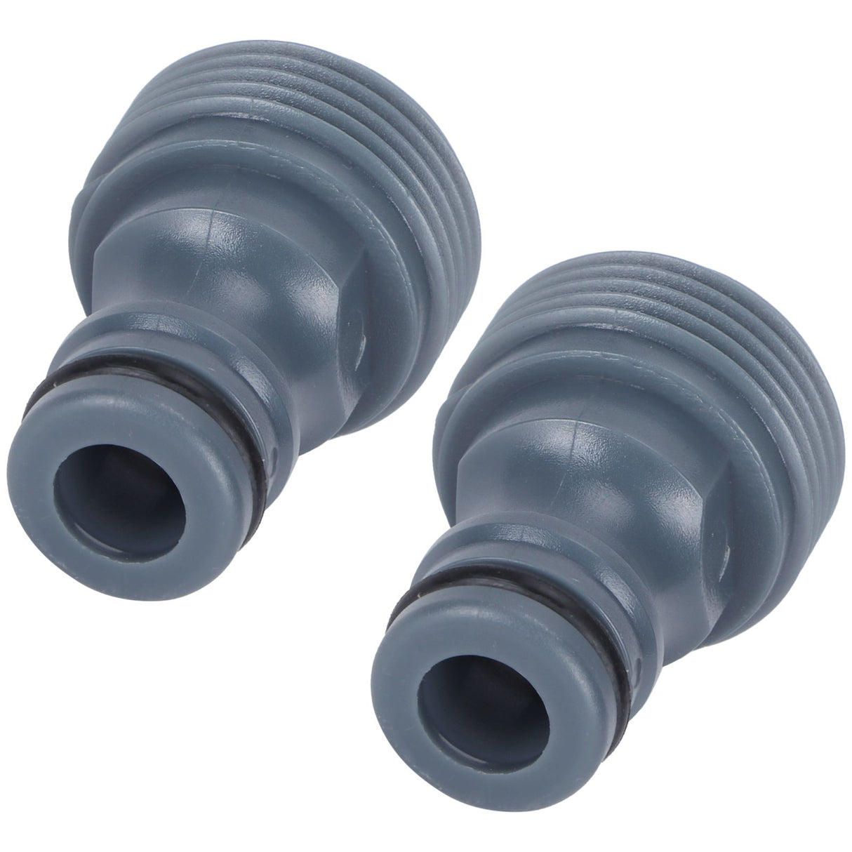 2Pcs Quick Connector Nipple G3/4 Male Thread Hose Pipe Adapter Garden Irrigation