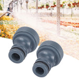 2Pcs Quick Connector Nipple G3/4 Male Thread Hose Pipe Adapter Garden Irrigation