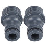 2Pcs G1/2 Male Thread Quick Connector Nipple Garden Hose Tap Nipple Adapter Irrigation Tool