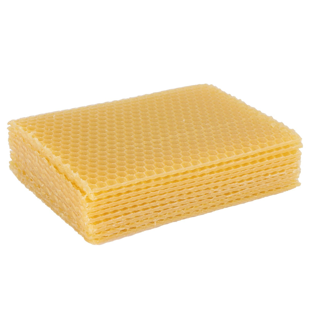10Pcs Beekeeping Beeswax Foundation Beehive Wax Frame for Furniture Floor Polishing