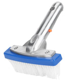 5.5in Pool Brush Portable Nylon Swimming Pool Wall Floor Cleaning Brush Accessory - Side View