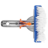 5.5in Pool Brush Portable Nylon Swimming Pool Wall Floor Cleaning Brush Accessory - Rear View