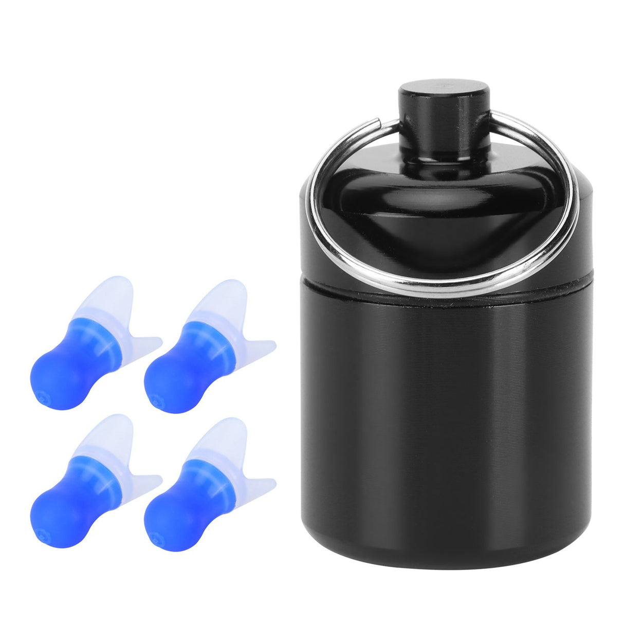 Waterproof Ear Plugs with Filter Noise Reduction Reusable Earplug Protector for SwimmingBlue Flying Earplug
