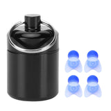Waterproof Ear Plugs with Filter Noise Reduction Reusable Earplug Protector for SwimmingBlue Flying Earplug - 45-Degree Angle