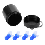 Waterproof Ear Plugs with Filter Noise Reduction Reusable Earplug Protector for SwimmingBlue Flying Earplug