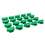 20Pcs Film Clamps Plastic Greenhouse Plant Cover Film Buckle Clip Gardening Supplies - Side View