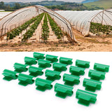 20Pcs Film Clamps Plastic Greenhouse Plant Cover Film Buckle Clip Gardening Supplies