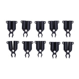 10PCS A-Type Connecting Joint Fixed Clip Plant Supports Fixing Stakes Connector Garden Tool(11mm ID ) - Close-Up Angle