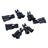10PCS A-Type Connecting Joint Fixed Clip Plant Supports Fixing Stakes Connector Garden Tool(16mm ID )