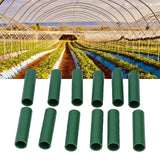 12PCS Garden Stake Connecting Pipe Vines Climbing Plant Support Stakes Connectors16mm Inner Diameter