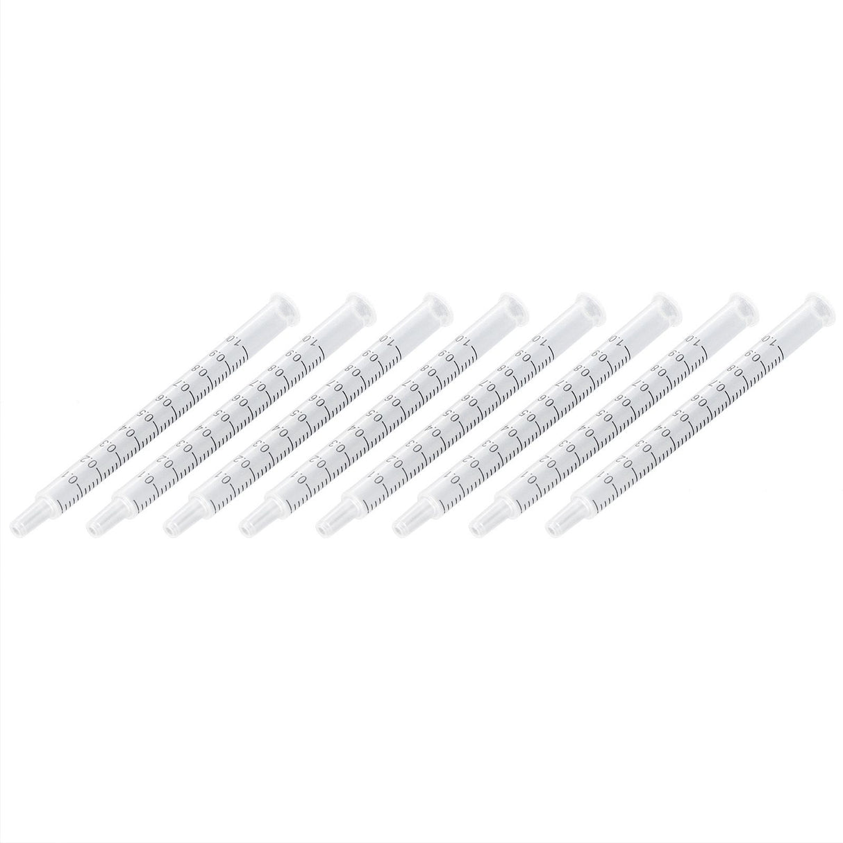 40Pcs Chicken Artificial Insemination Tool Injection Syringe Tube Poultry Farming Accessory